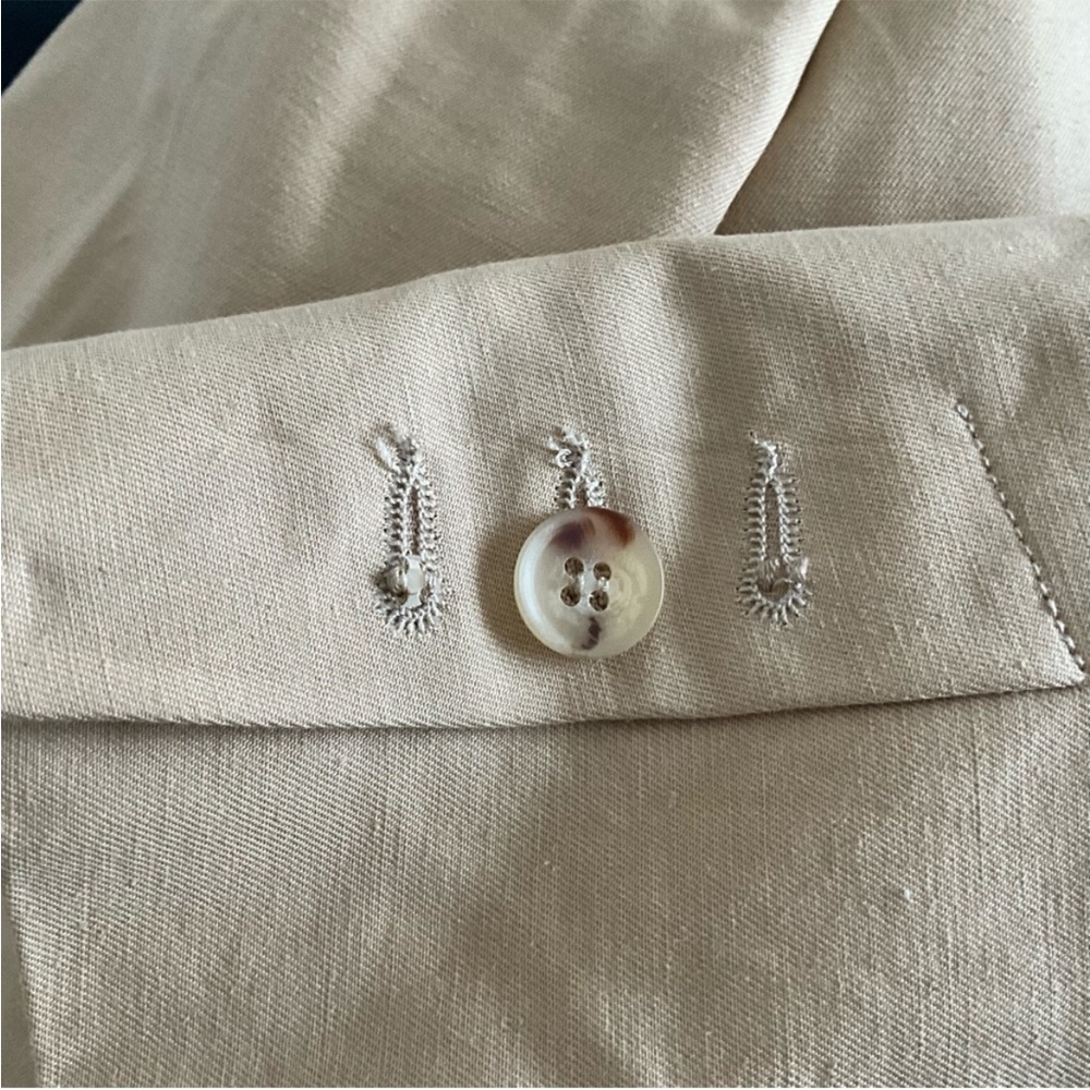 NWT ZARA Rustic Oversized Blazer, Linen-Blend - Picture 14 of 14